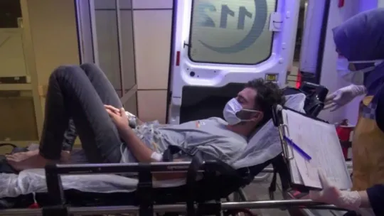 Yılanın ısırdığı vatandaş hastanelik oldu!