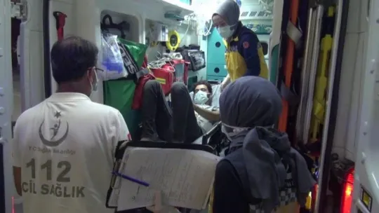 Yılanın ısırdığı vatandaş hastanelik oldu!