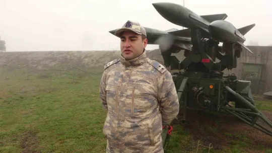 Yılın son gününde de 15'inci Füze Üs Komutanlığı askeri personeli görevi başında