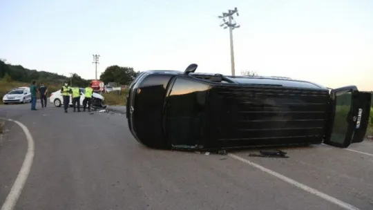 Yine Kandıra Yolu yine kaza: 4 yaralı!