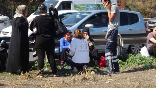 Yolcu otobüslerinin karıştığı trafik kazasında 2'si bebek 4 yaralı