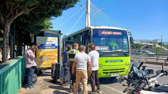 İzmit'te korku dolu anlar