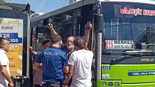 İzmit'te korku dolu anlar