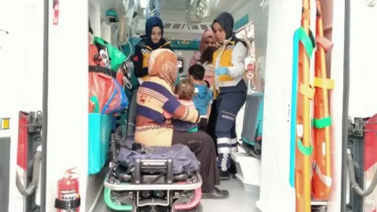 Yorgan tutuştu, facianın eşiğinden dönüldü!