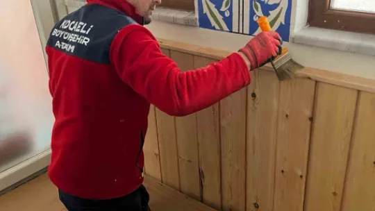 Yunus Emre Camii'nde Ramazan hazırlığı tamamlandı