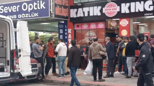 Arkadaşıyla gittiği ilk yemeği sonu oldu