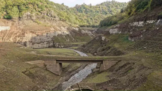 Yuvacık Barajı'nda korkutan seviye