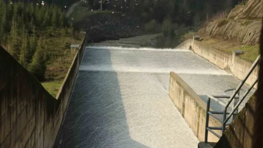 Yuvacık Barajı'nda kapaklar açıldı