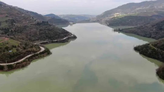 Yuvacık Barajı'nda kapaklar açıldı