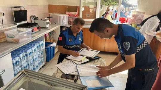 Kantinlere yasaklı ürün denetimi