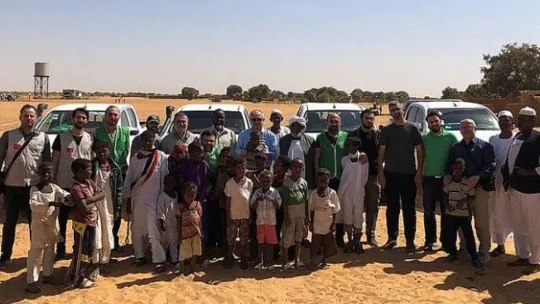 Zeki Aygün, Sudan'a gitti