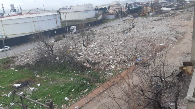 Barbaros Mahallesi'nde yıkım devam ediyor