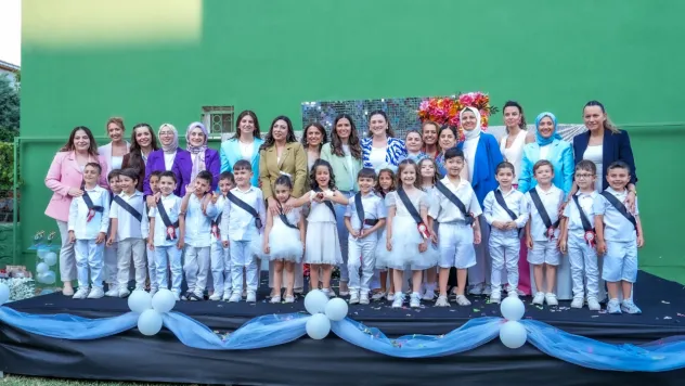 Bilgi Köprüsü anaokullarında mezuniyet heyecanı