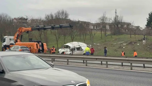 TEM Otoyolu'nda kaza: 5 yaralı