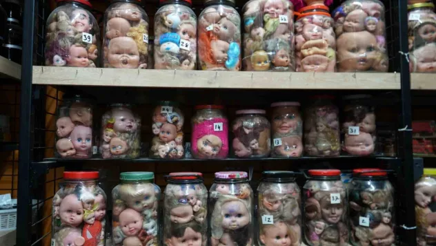 Görenleri ürküten sıra dışı koleksiyon