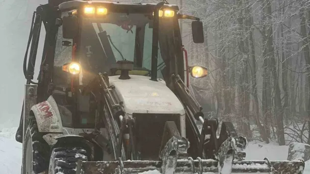Kocaeli'de yüksek kesimlerde kesintisiz kış mesaisi başladı