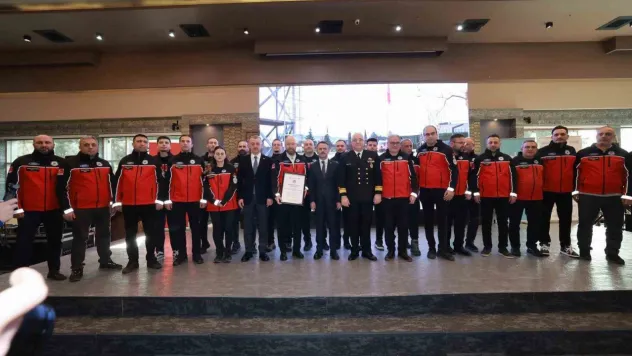 Kocaeli'nin arama kurtarma gücüne akreditasyon tescili
