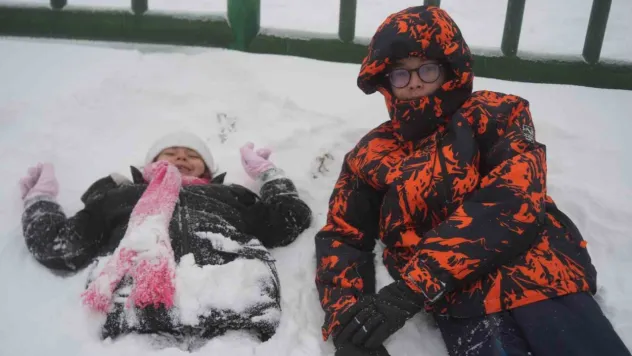 Kocaeli'ye lapa lapa kar yağıyor