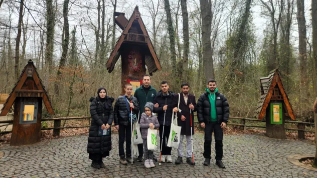 Ormanya Orman Kütüphanesi'nde engelsiz iletişim