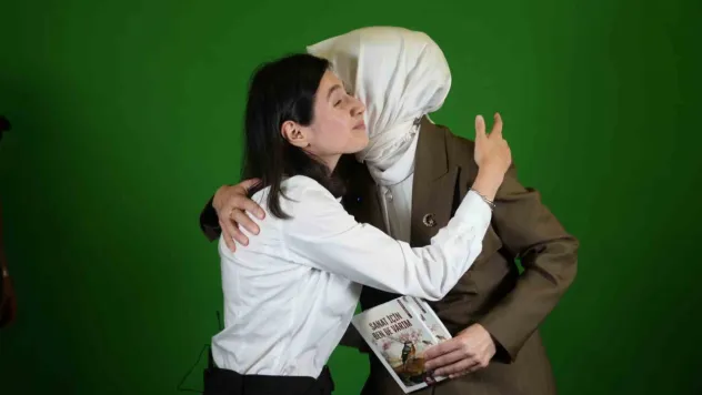 Özel bireylerin Bakan Göktaş sevinci