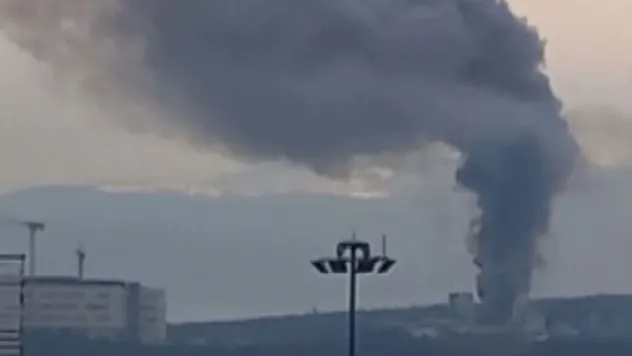 Şehir Hastanesi inşaatında yangın