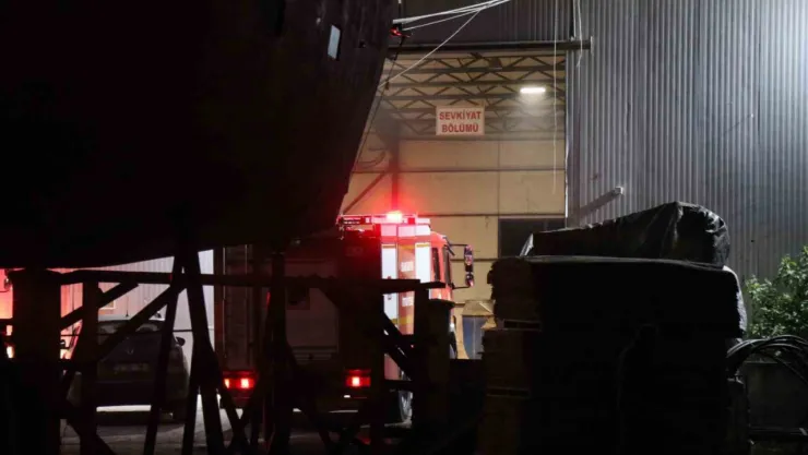 Yine o fabrikada yine yangın!