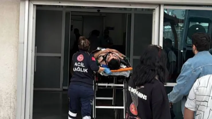 10 metre yükseklikten düştü
