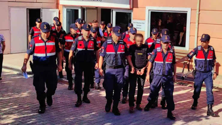 11 ilde yakalanan 46 kişi adliyeye sevk edildi