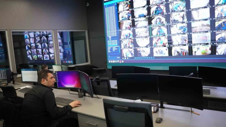 2 bin 222 toplu taşıma aracı anlık denetleniyor