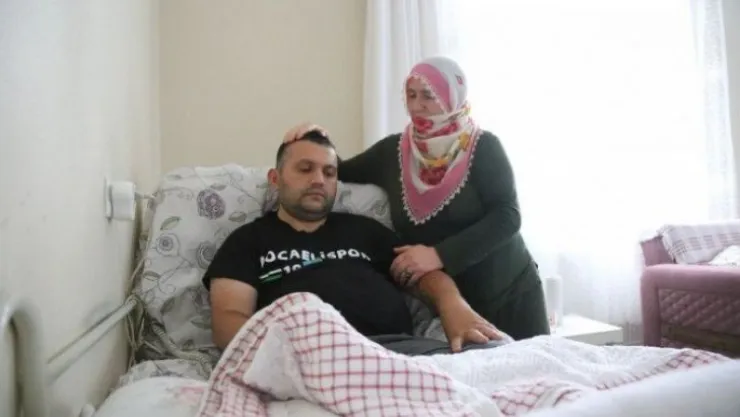 22 yıldır yürüyemeyen vatandaş çare arıyor!