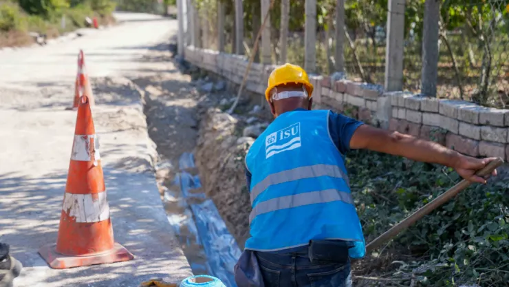 37 kilometrelik altyapı için seferber oldular