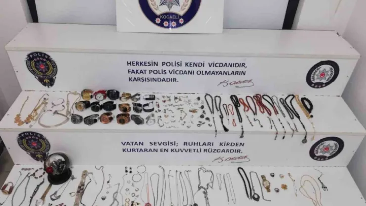 464 bin TL değerinde ziynet eşyası çalan şahıs yakalandı