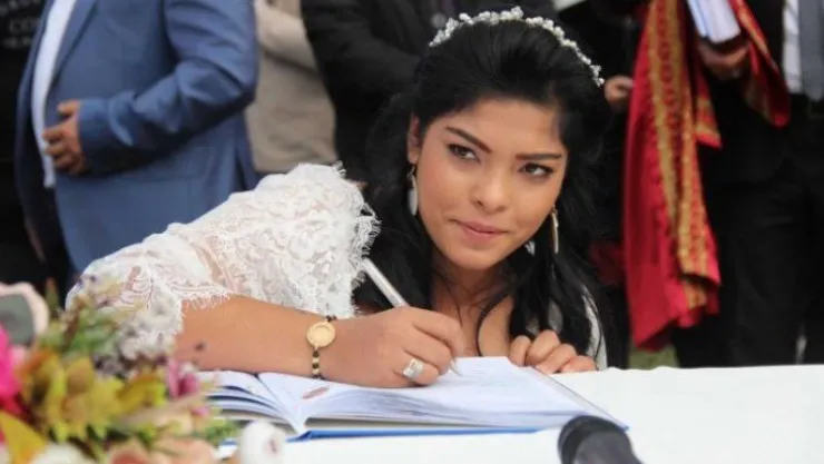 50 Roman çiftin nikahı kıyıldı!