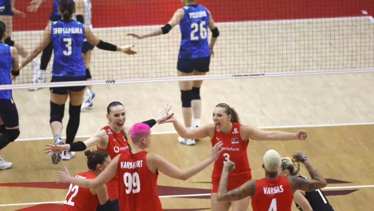 A Milli Kadın Voleybol Takımı tarih yazıyor!