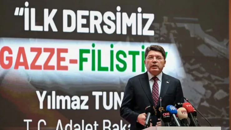 Bakan Tunç'tan Filistin açıklaması