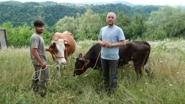 Afyonkarahisarlı besiciye Kocaeli'den yardım eli