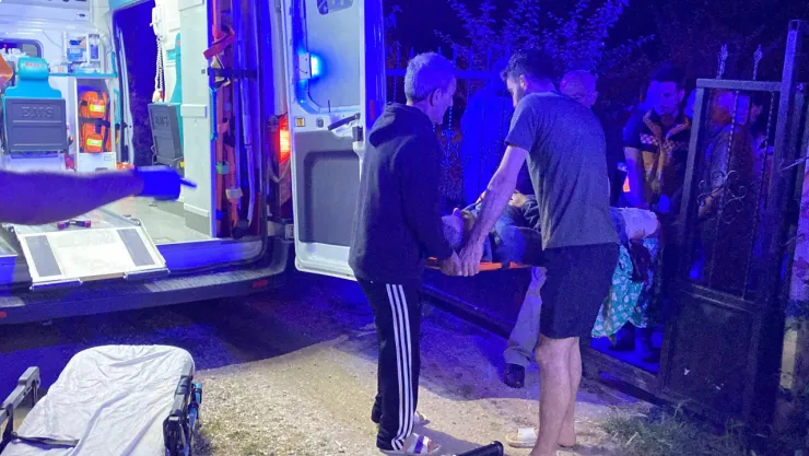 Aile içi kavgada ablasını ve eniştesini vurdu