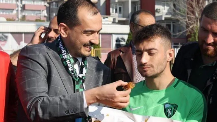 Ali Güney'den Kocaelispor'lu Futbolculara Moral Ziyareti