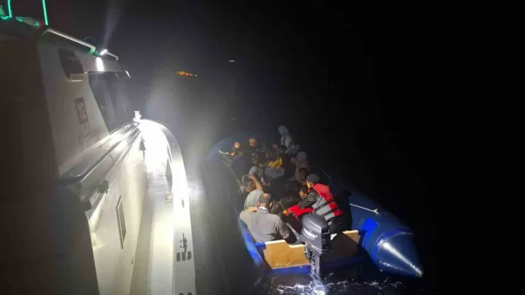 36 kaçak göçmen yakalandı