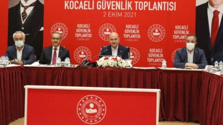 Bakan Soylu Kocaeli'de