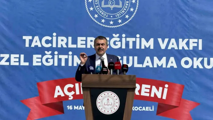 Bakan Tekin'den Kocaeli'de önemli açıklamalar