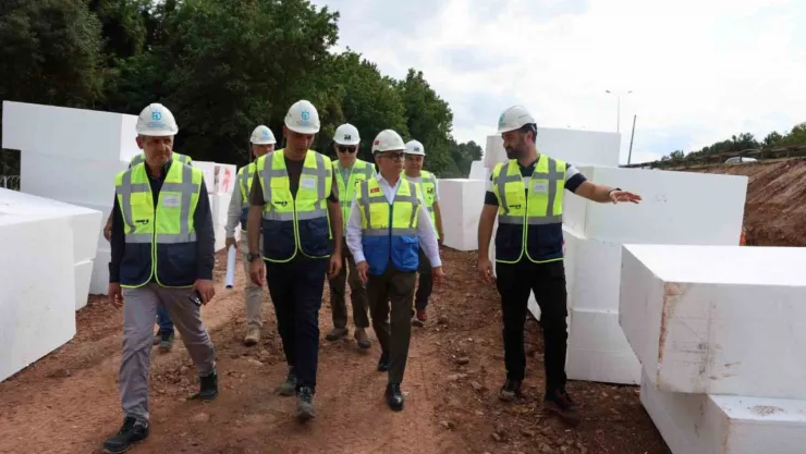 Baraçlı'dan dev projeye kalite ve hız vurgusu