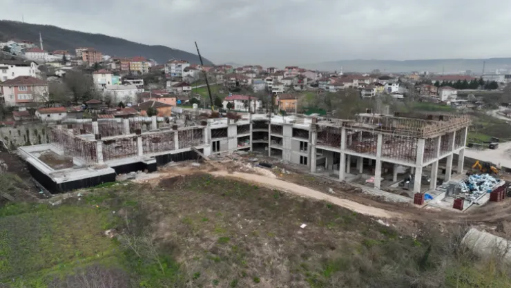 Başiskele Termal Tesis yükseliyor
