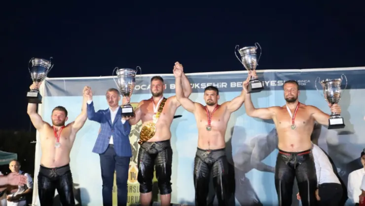 Başpehlivan Nedim Gürel oldu