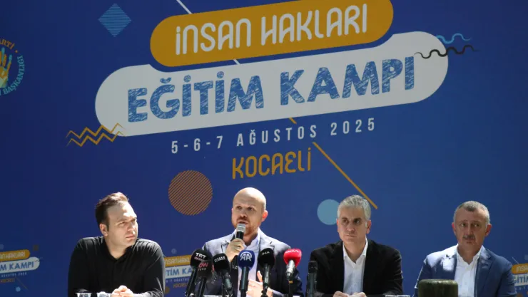 Bilal Erdoğan, sahte e-imza ile ilgili Kocaeli'de konuştu