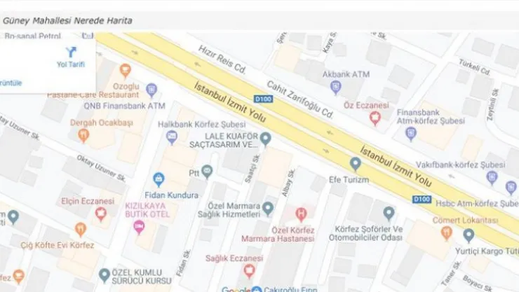 Bu bölgede tek yön isteniyor