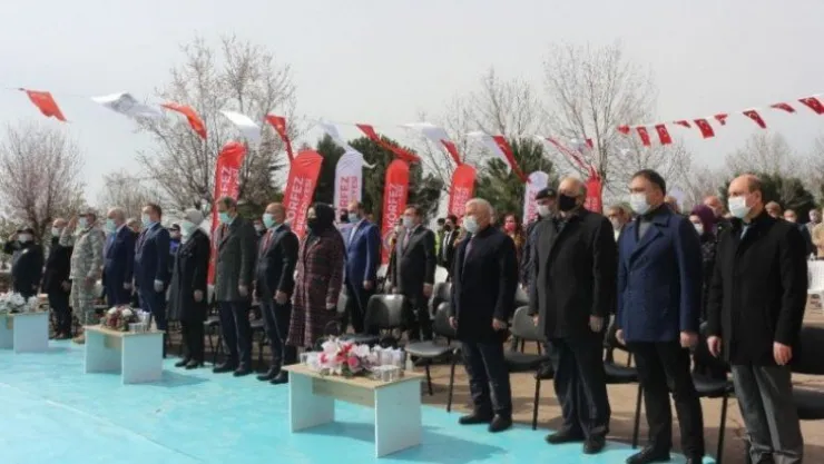 Bu parka İstiklal Marşı'ndaki kelimeler kadar ağaç dikilecek