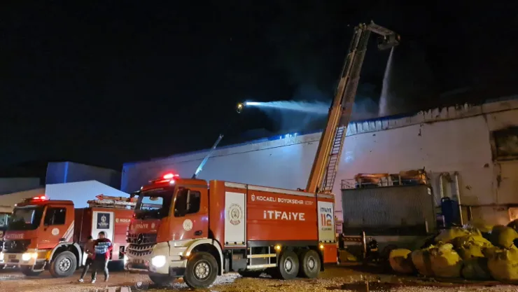 Bursa'daki yangına Kocaeli'den müdahale