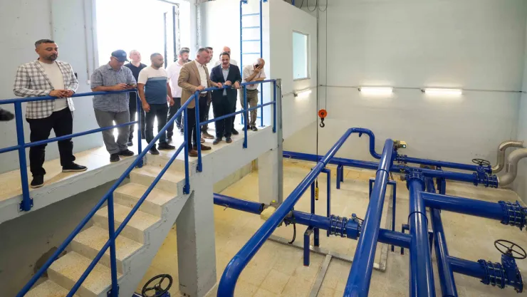 Büyükakın altyapı çalışmalarını inceledi