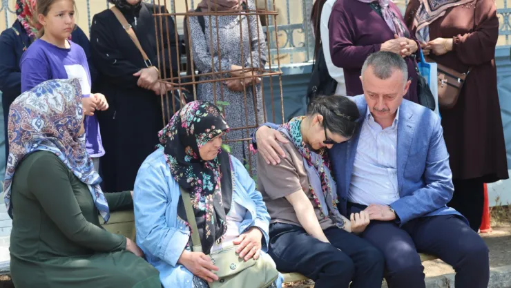 Büyükakın, Gülşah'ı en acı gününde de yalnız bırakmadı